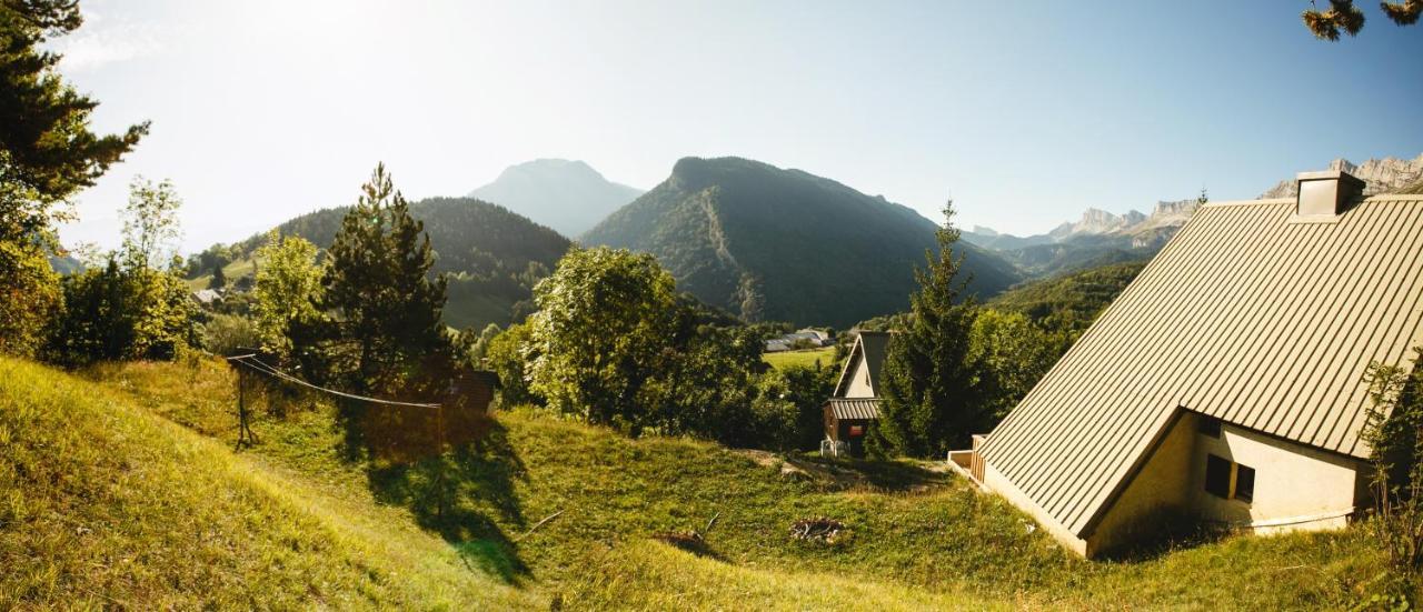 Les chalets de Pré Clos en Vercors Saint-Andéol Exterior foto