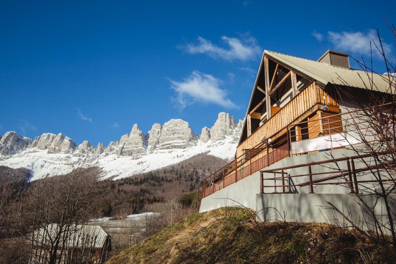 Les chalets de Pré Clos en Vercors Saint-Andéol Exterior foto