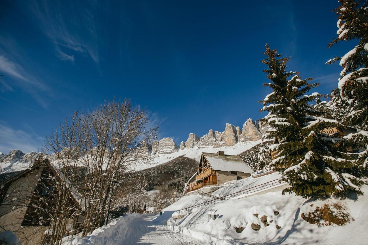 Les chalets de Pré Clos en Vercors Saint-Andéol Exterior foto