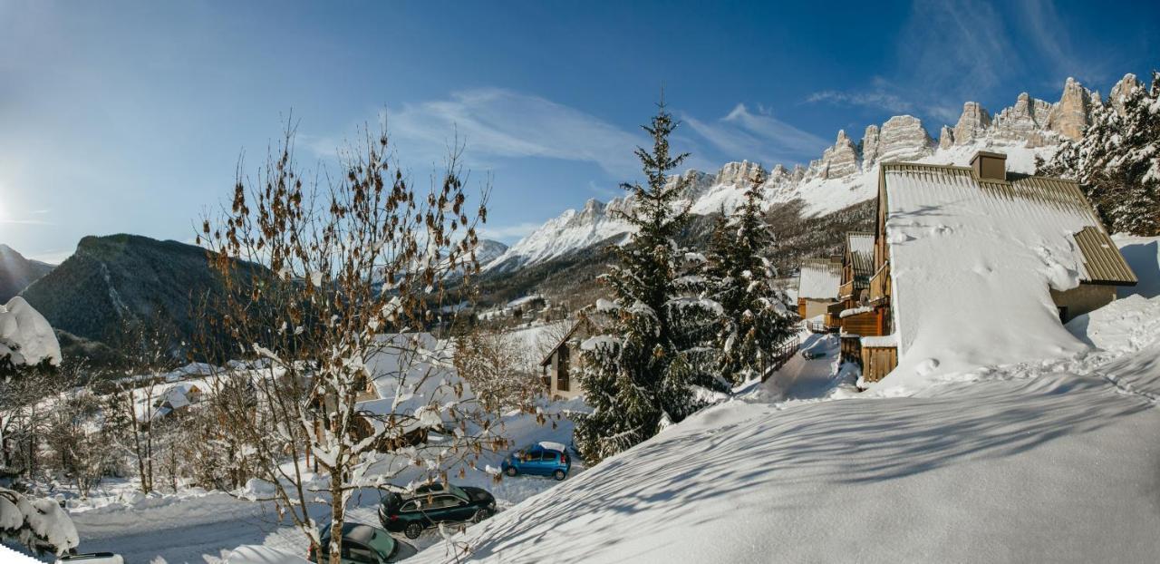 Les chalets de Pré Clos en Vercors Saint-Andéol Exterior foto