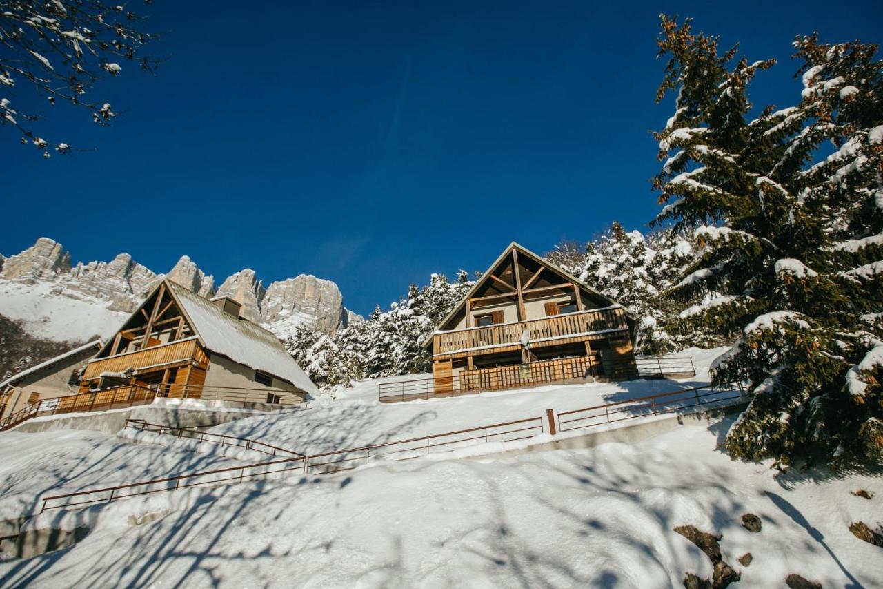 Les chalets de Pré Clos en Vercors Saint-Andéol Exterior foto