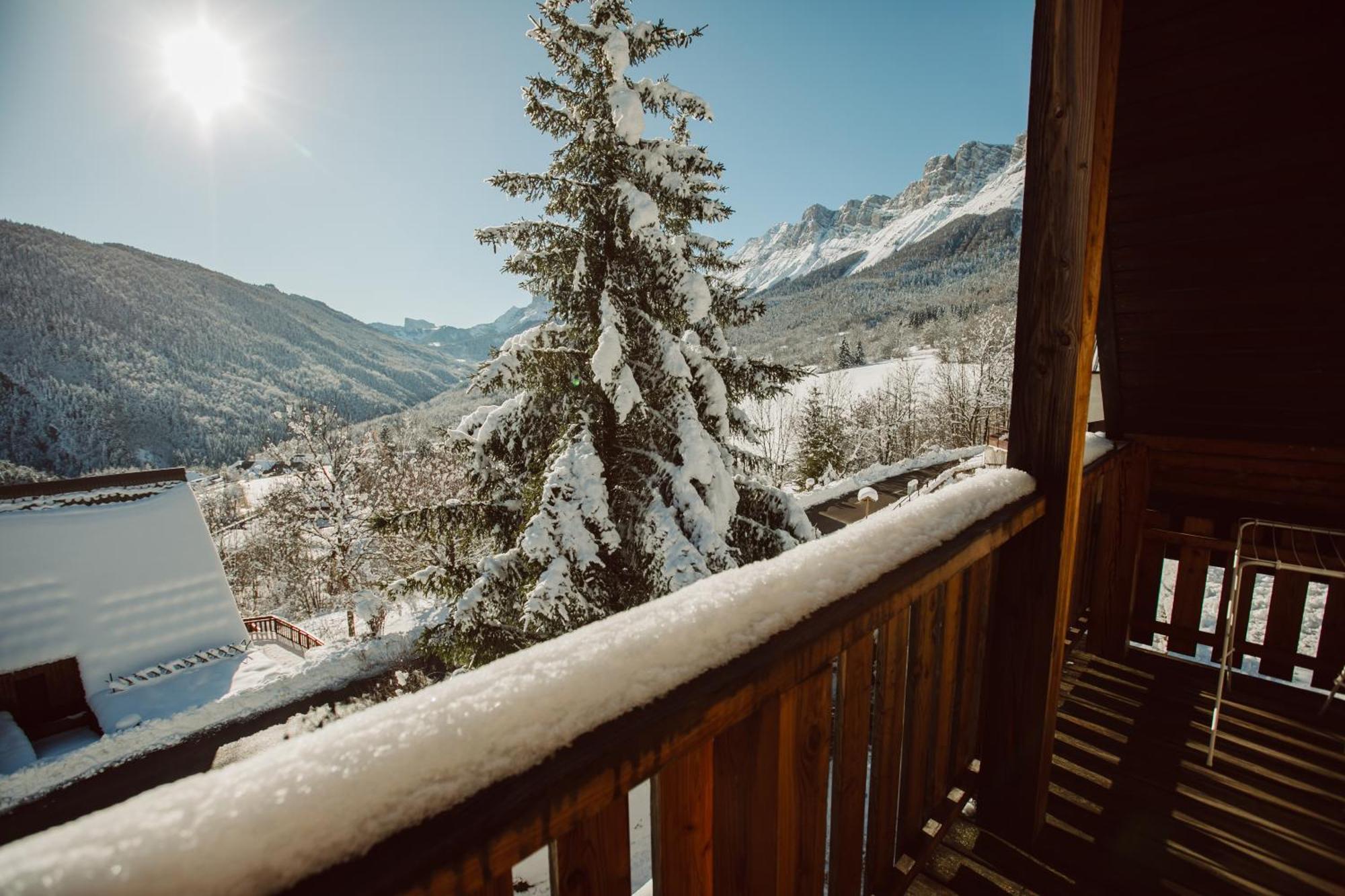 Les chalets de Pré Clos en Vercors Saint-Andéol Exterior foto