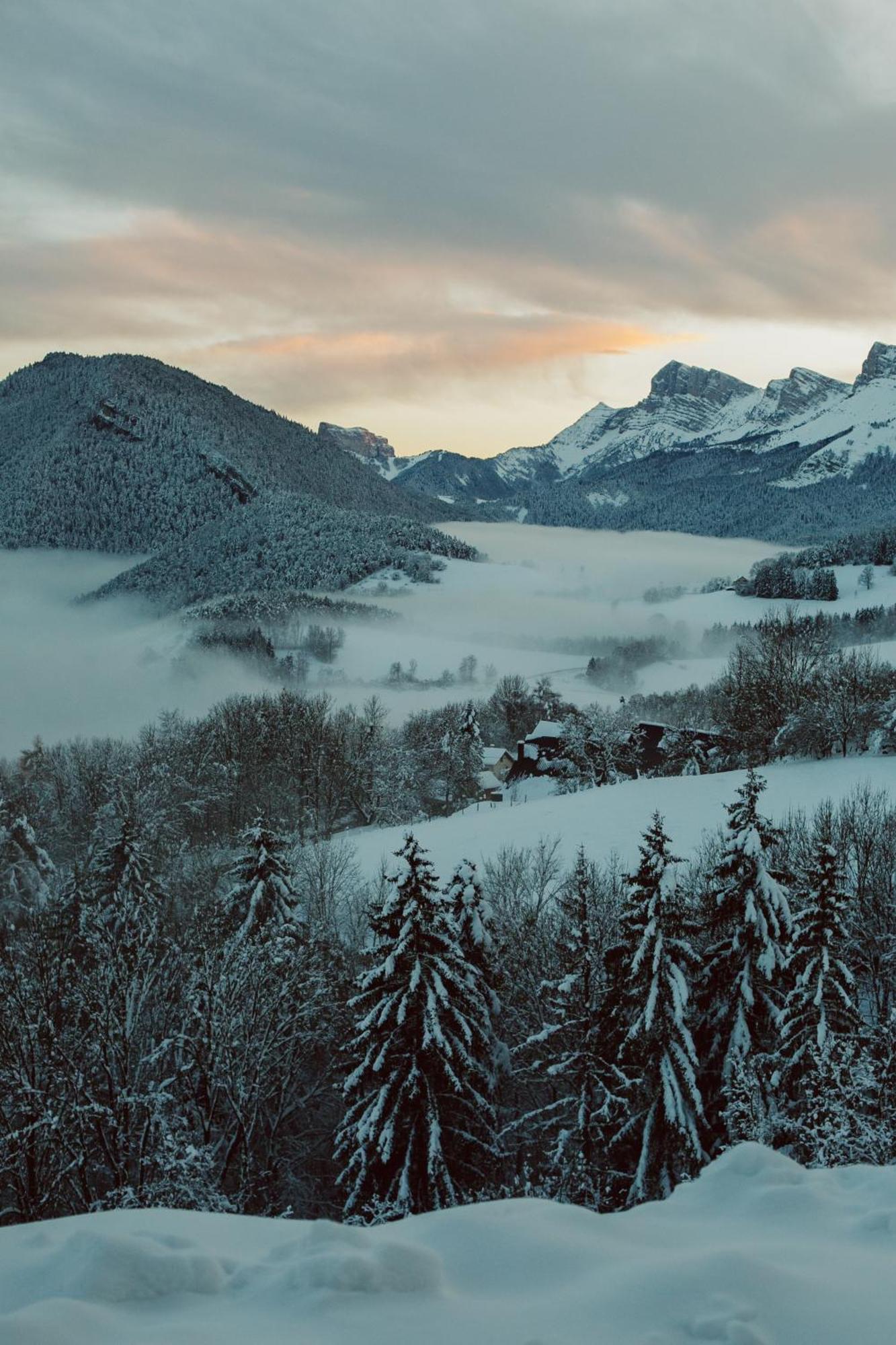 Les chalets de Pré Clos en Vercors Saint-Andéol Exterior foto