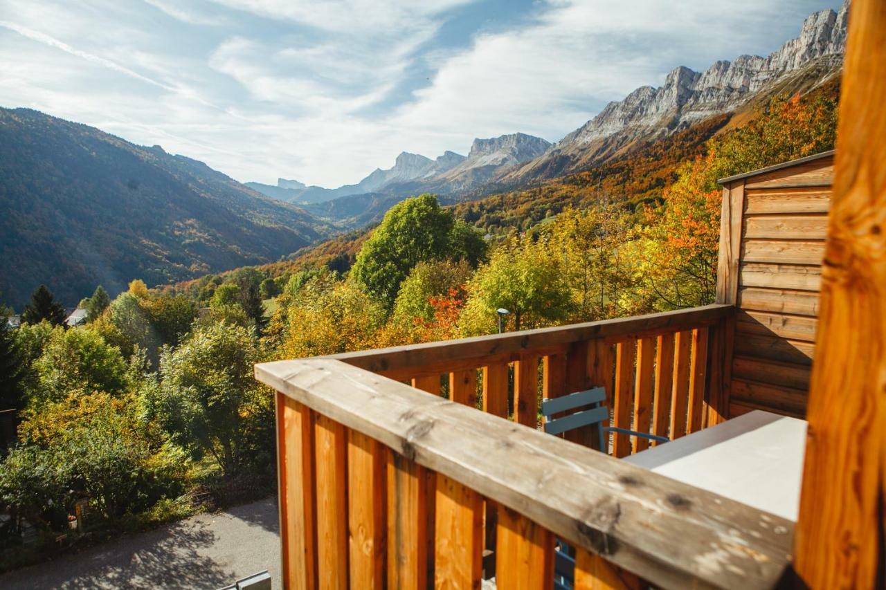 Les chalets de Pré Clos en Vercors Saint-Andéol Exterior foto