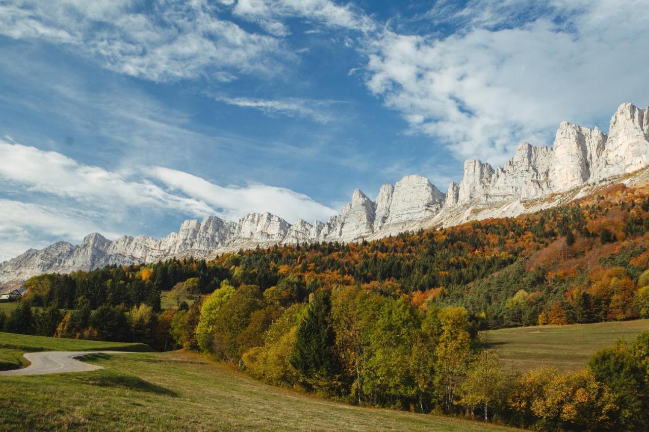 Les chalets de Pré Clos en Vercors Saint-Andéol Exterior foto