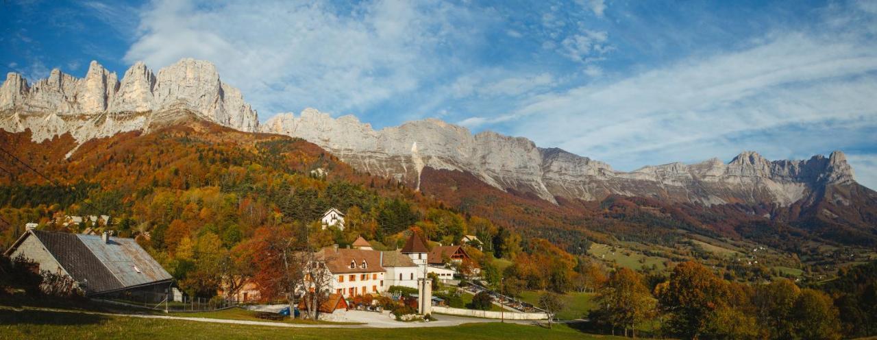 Les chalets de Pré Clos en Vercors Saint-Andéol Exterior foto