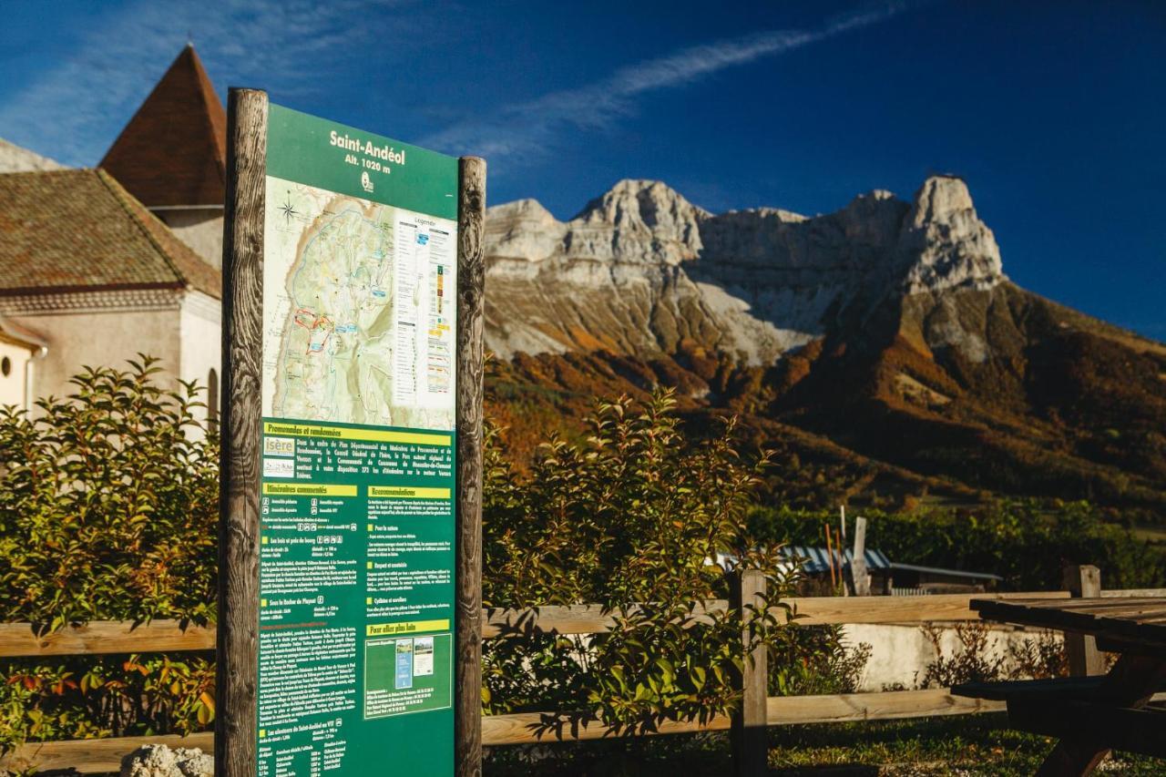 Les chalets de Pré Clos en Vercors Saint-Andéol Exterior foto